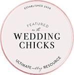 Featured on the Wedding Chicks